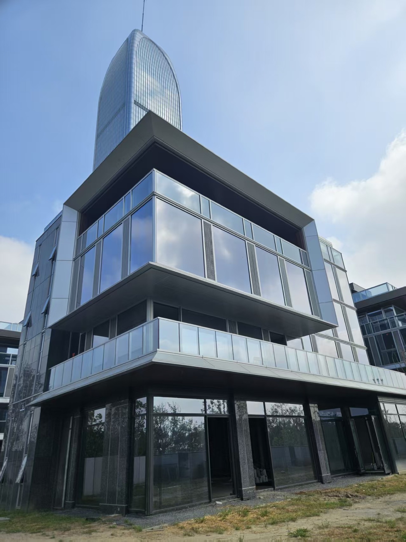 海宁白领氏环球中心建筑外观