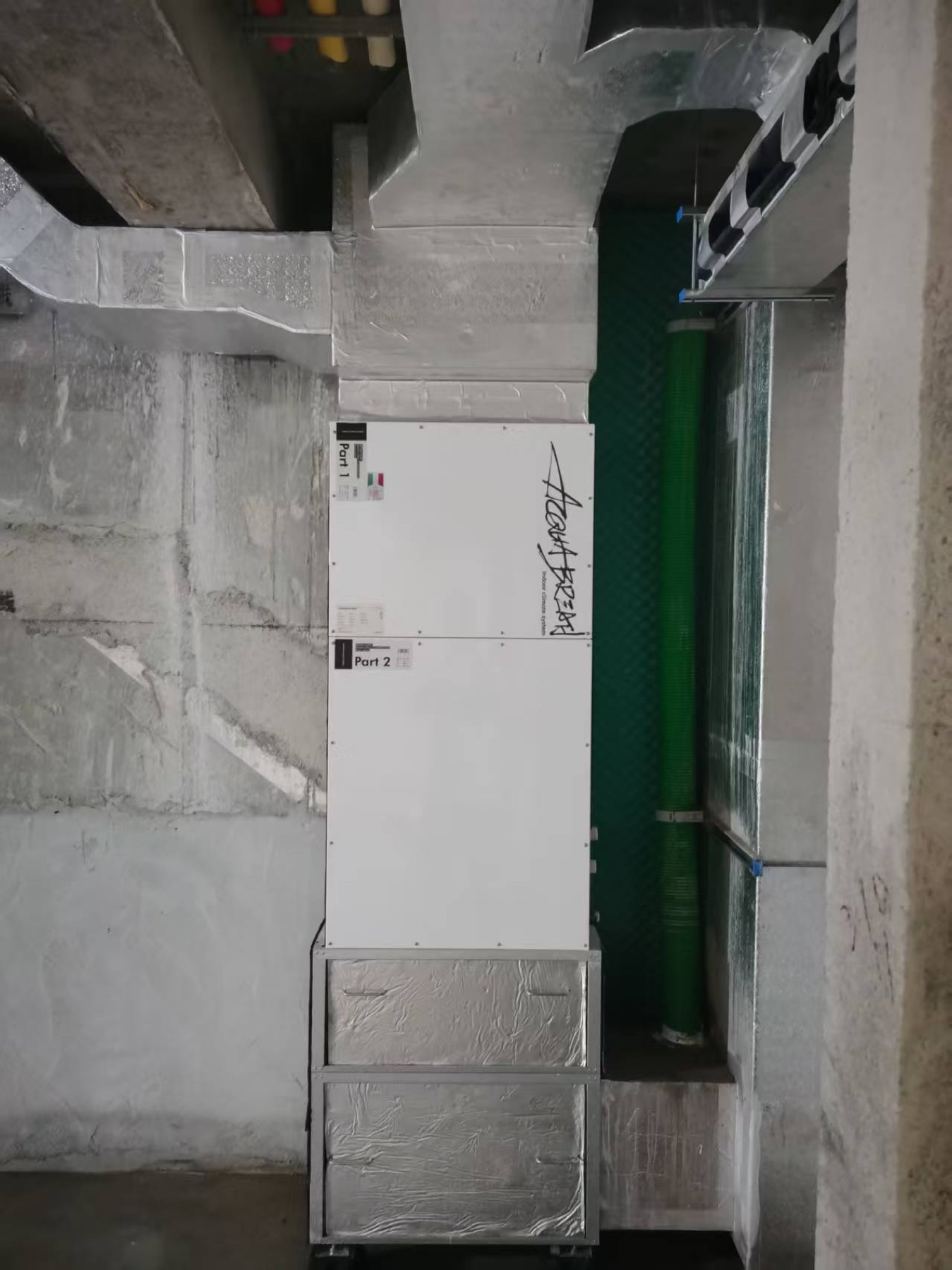 设备安装 01 · 立式全空气设备